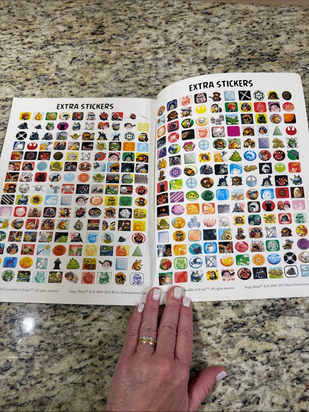 Angry Birds Star Wars II Ultimate Sticker Collection Book 1000+ Reusable Stick - Picture 3 of 13